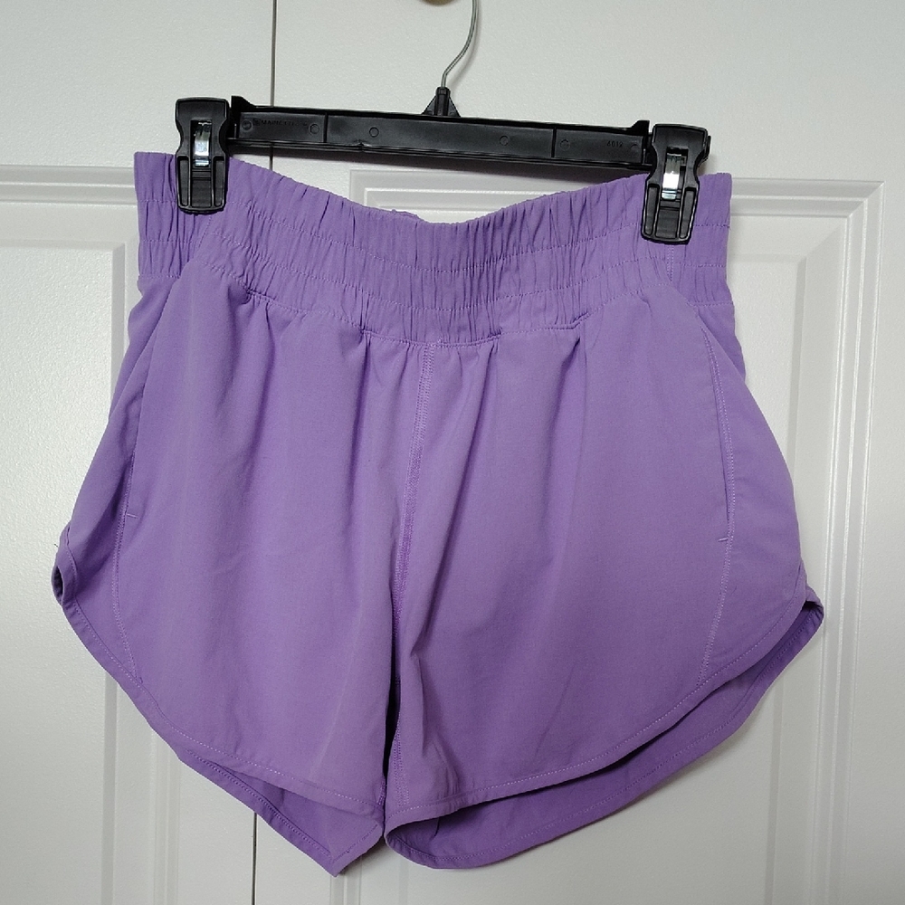 Lavender Athletic Shorts for Women